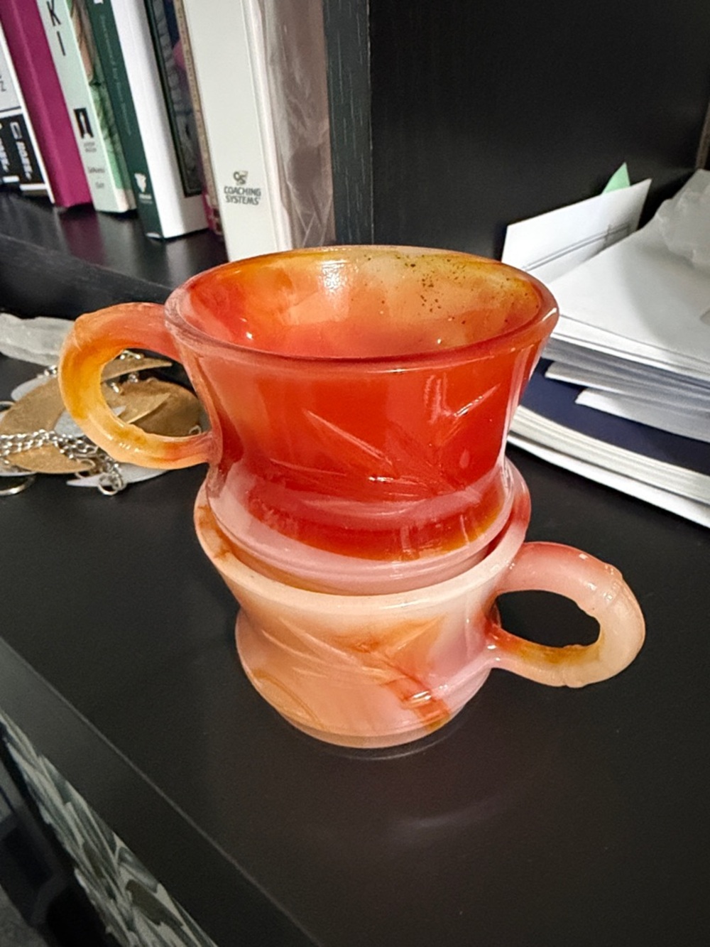 Orange Citrine Crystal Cups